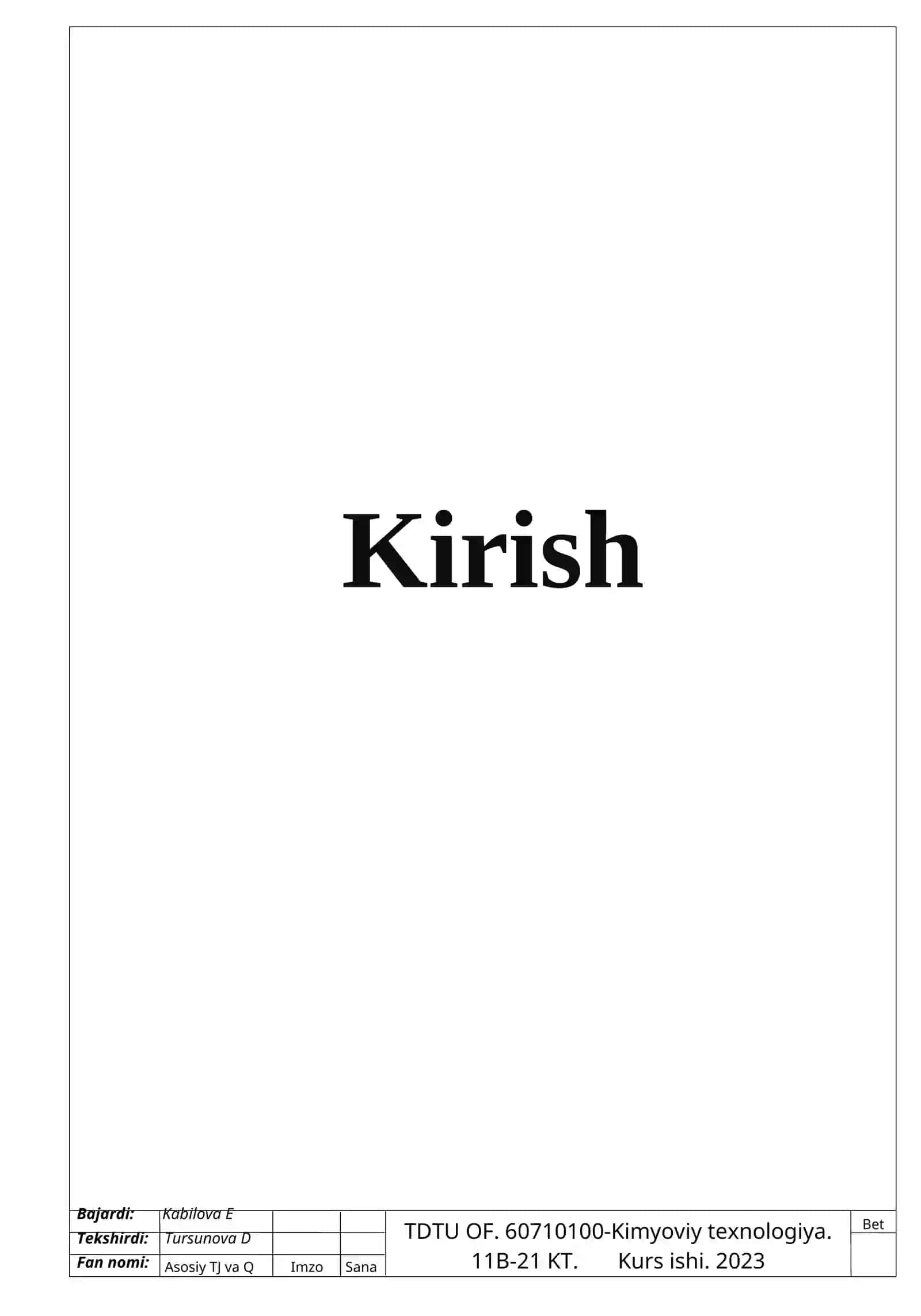Aralashtirgichlar hisobi 4