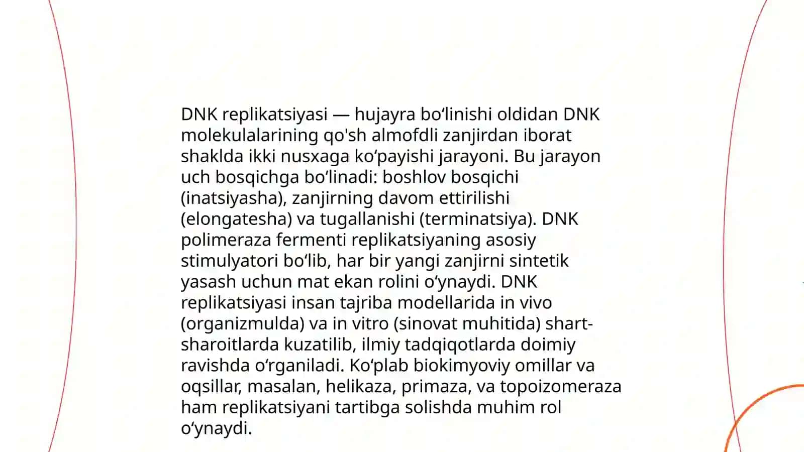 Nuklein kislotalar oqsil sintezining stimulyator va ingibitorlari 4