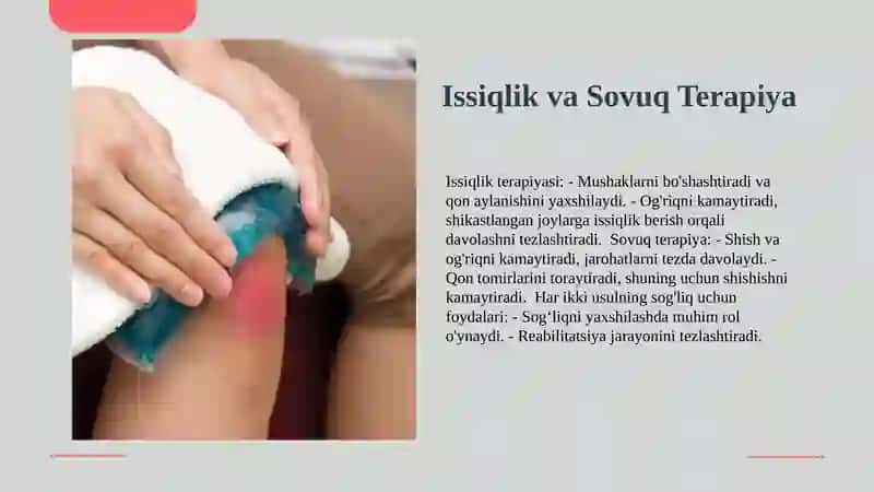 Fizioterapevtik davolash usullari 4