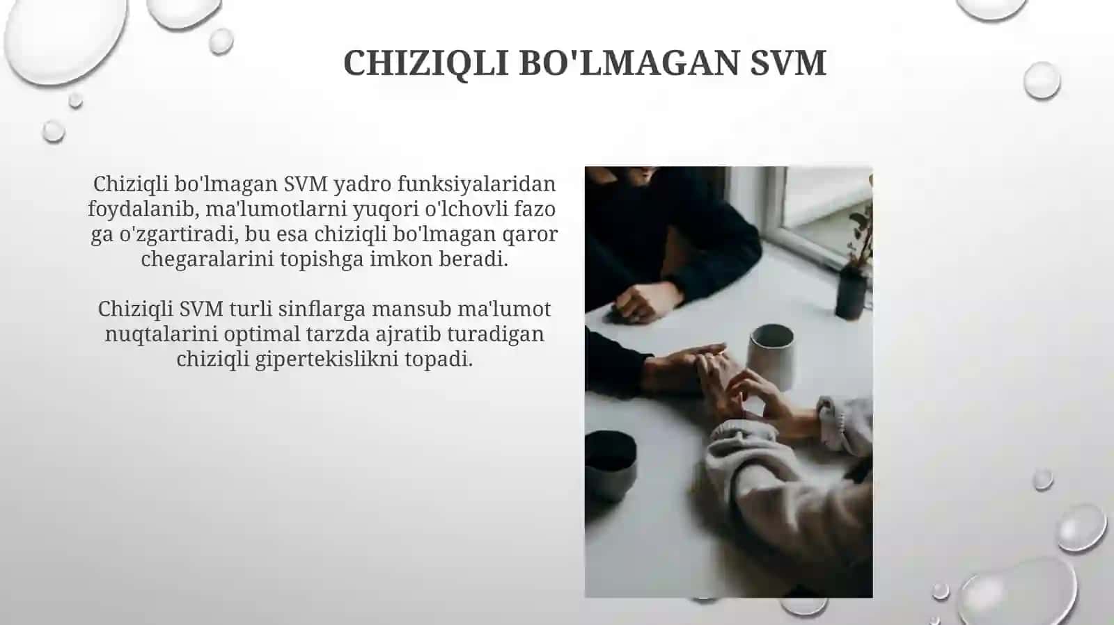 Chiziqlivachiziqliboʻlmagamyadrolar 4