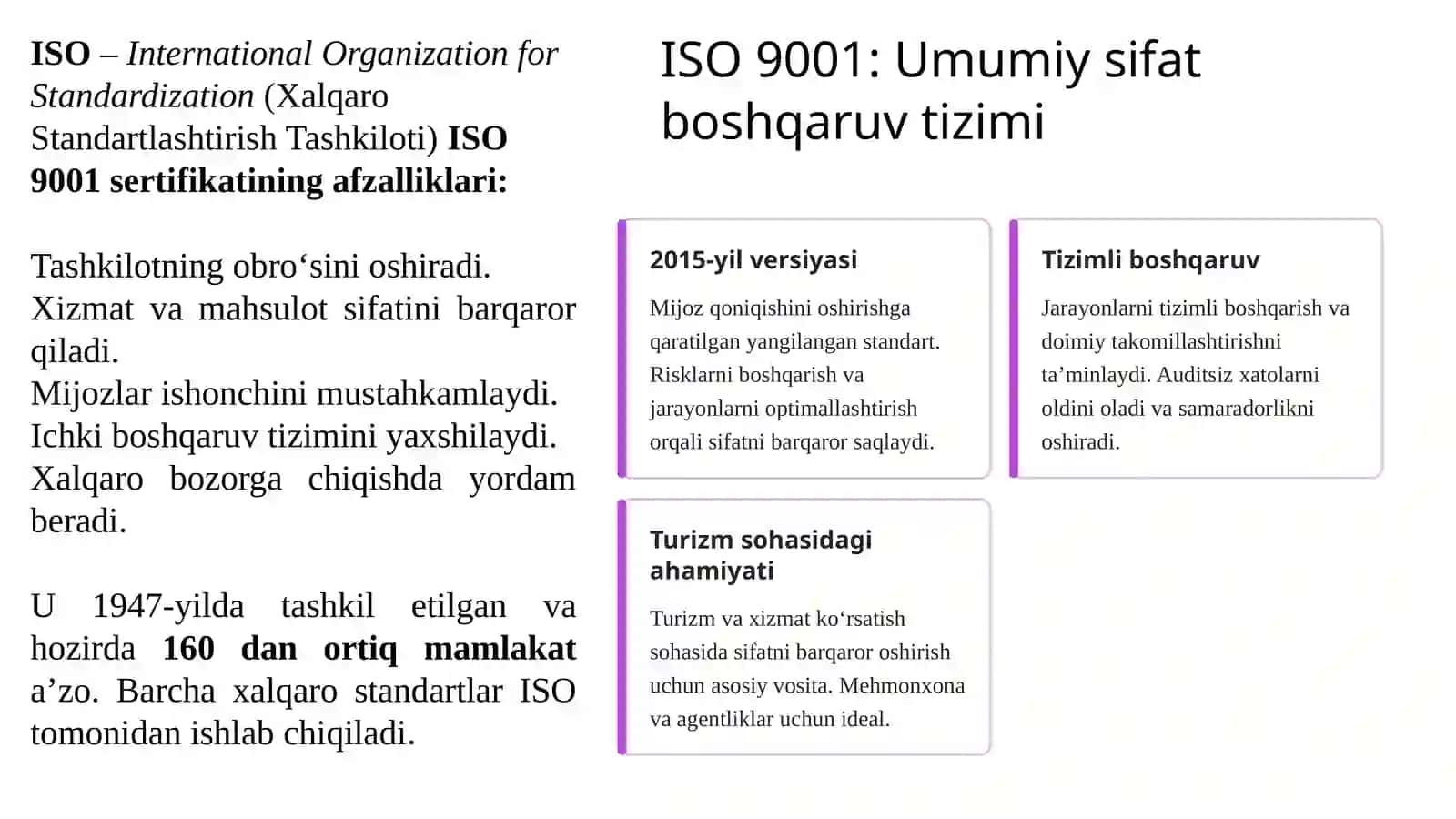 Turizmda Sertifikatlash 4