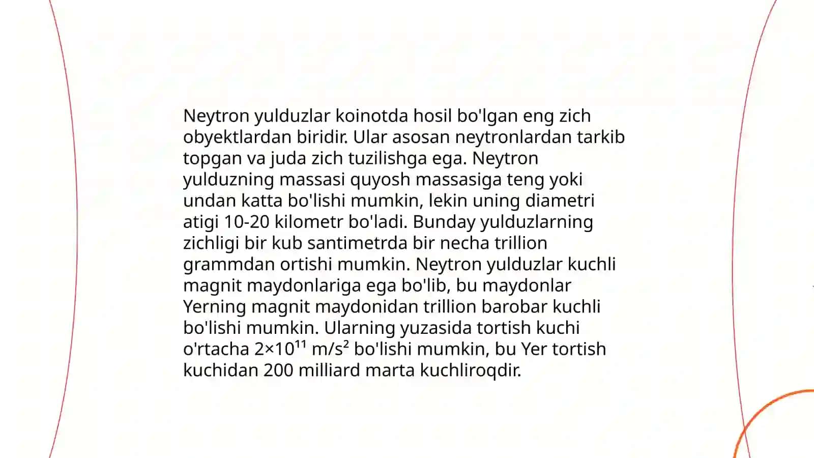 Neytron yulduzlar 4