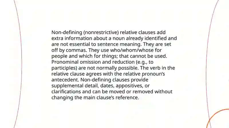 Relative clause 4