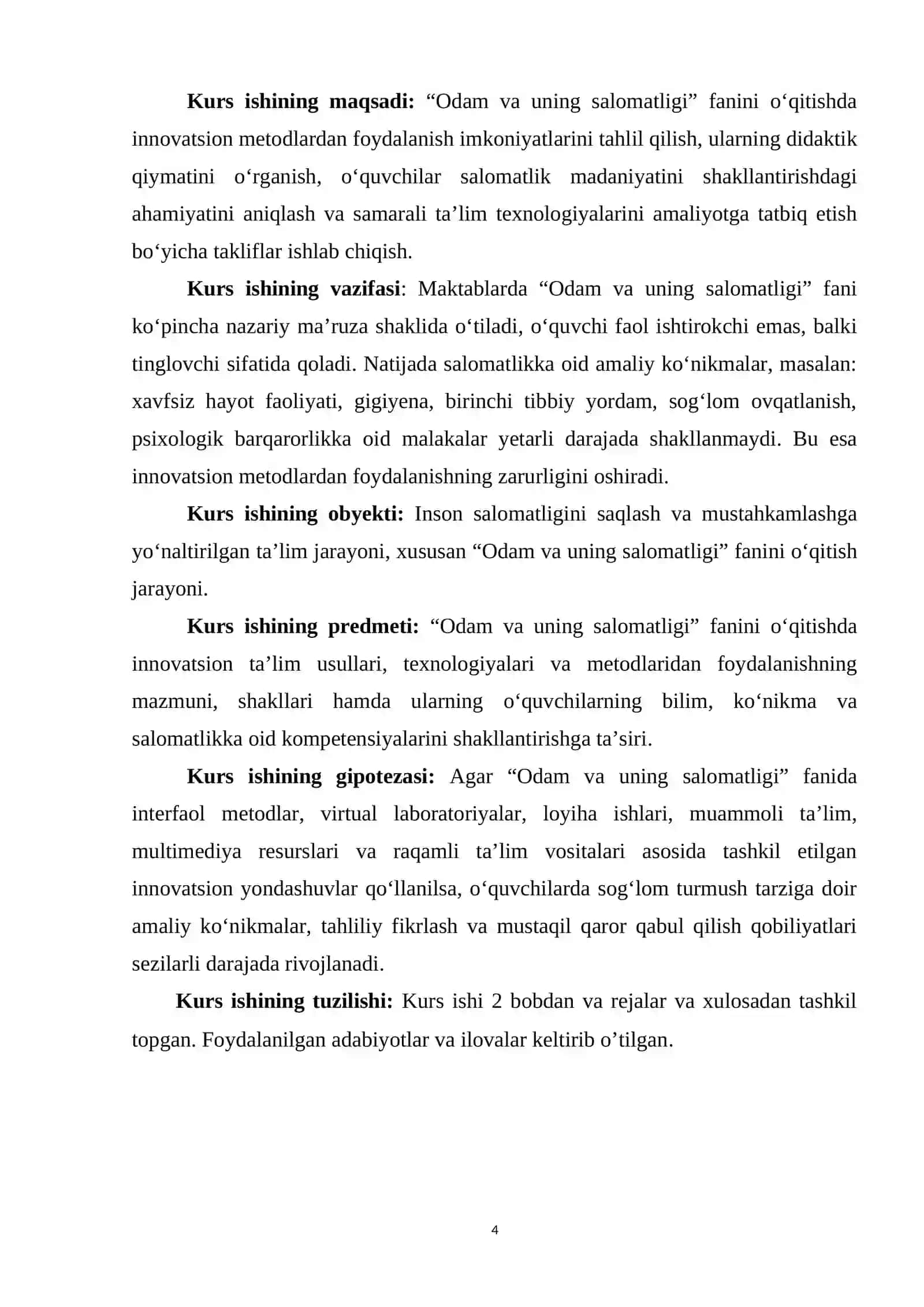 Odamlar va ularning salomatligi 4