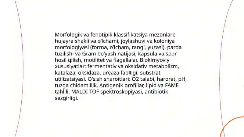 Mikroorganizmalarning zamonaviy sistematikasi 4