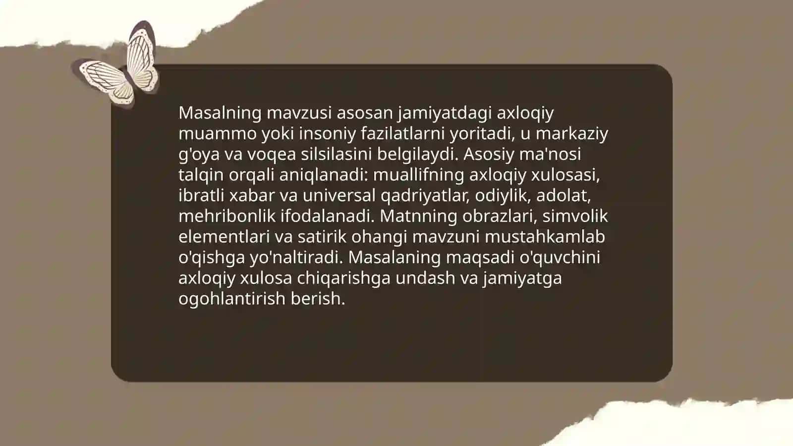 She'r va masal matni tahlili 4