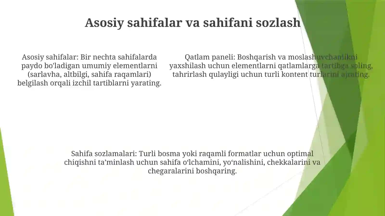 Adobe InDesign Dasturi Imkoniyatlari Bilan Tanishish 4