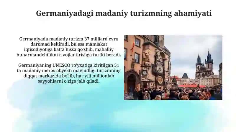 Germaniyada madaniy turizm va muzeylar faoliyati 4