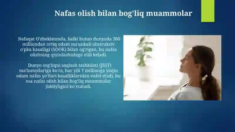 Nafas. Nafas olish 4