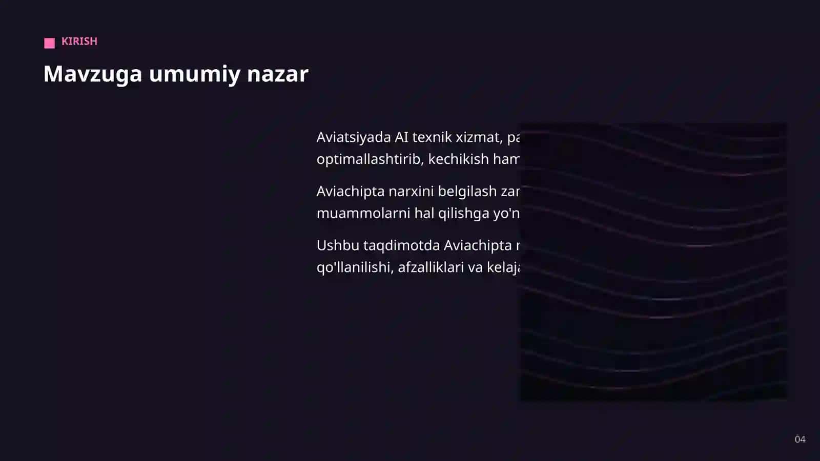 Aviatsiyada AI 4