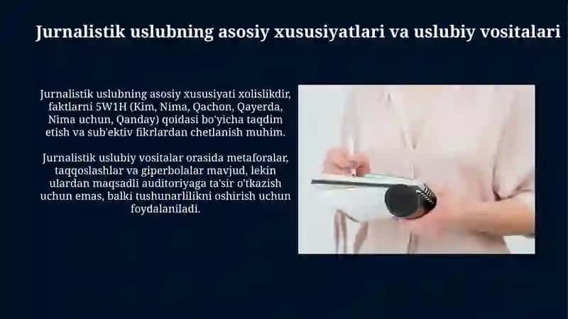 Jurnalistik nutq: Tarix va rivojlanish 4