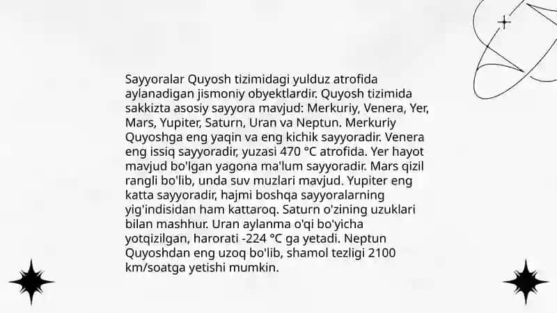 Quyosh tizimi 4
