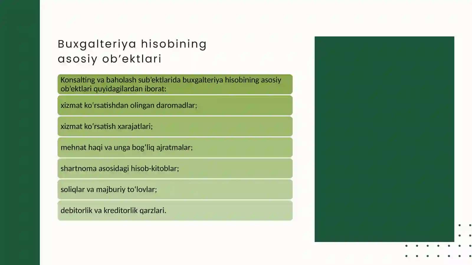 Konsalting va baholash xizmatlari 4