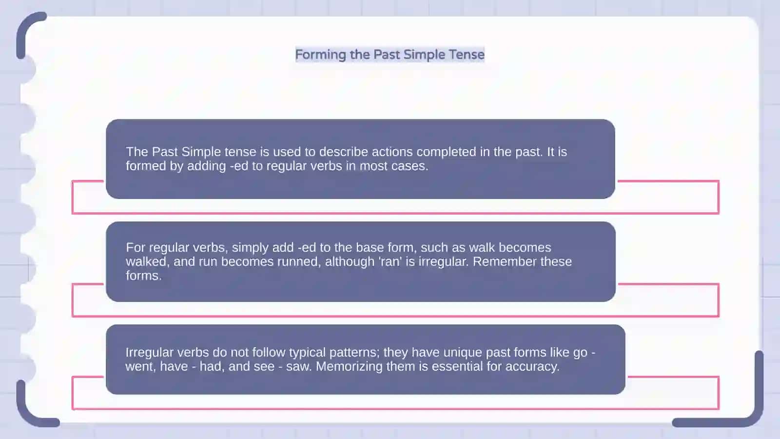 Past simple 4