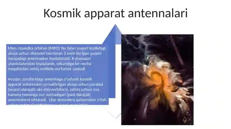 Kosmik aloqa tizimlari 4