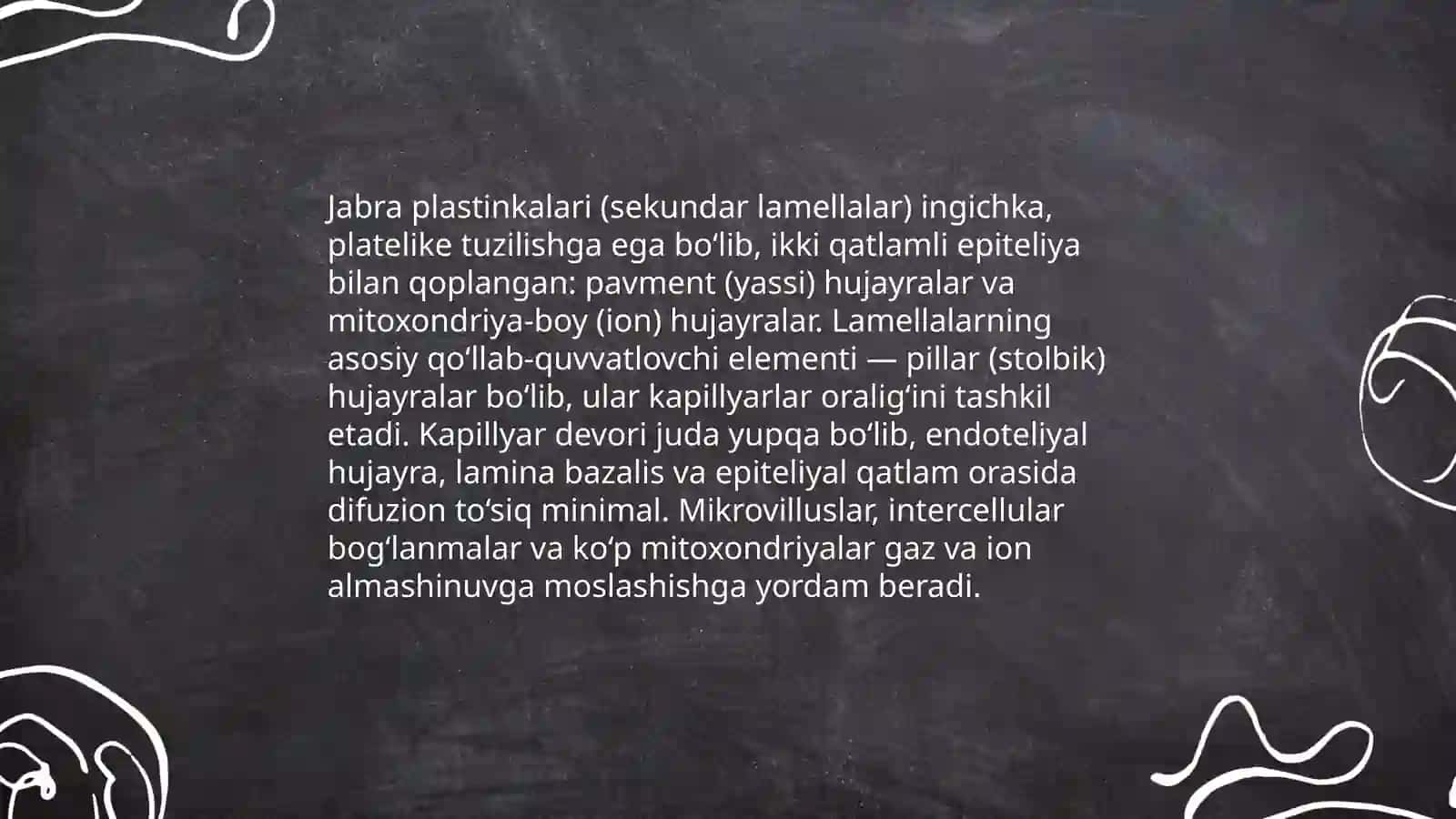 Baliqlarning jabra aparati gistalogiyasi 4