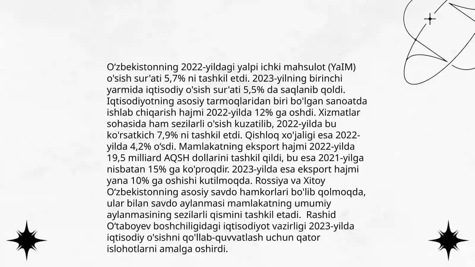 Oʻzbekistonning investitsiya muhiti 4