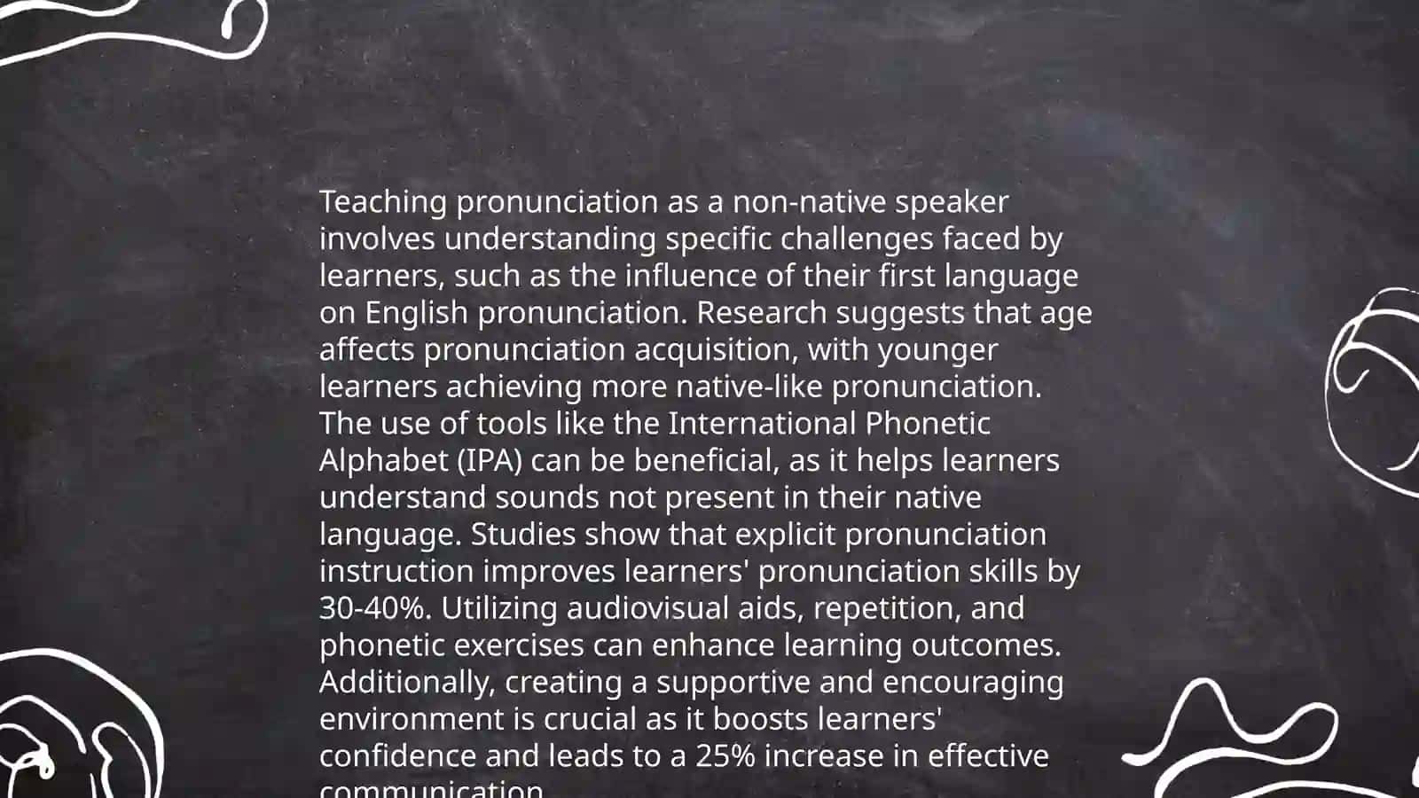 When the teacher is not a native speaker 4
