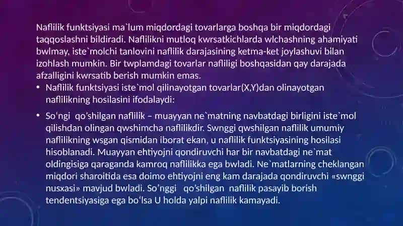 Iste’molchilar hatti-harakati 4