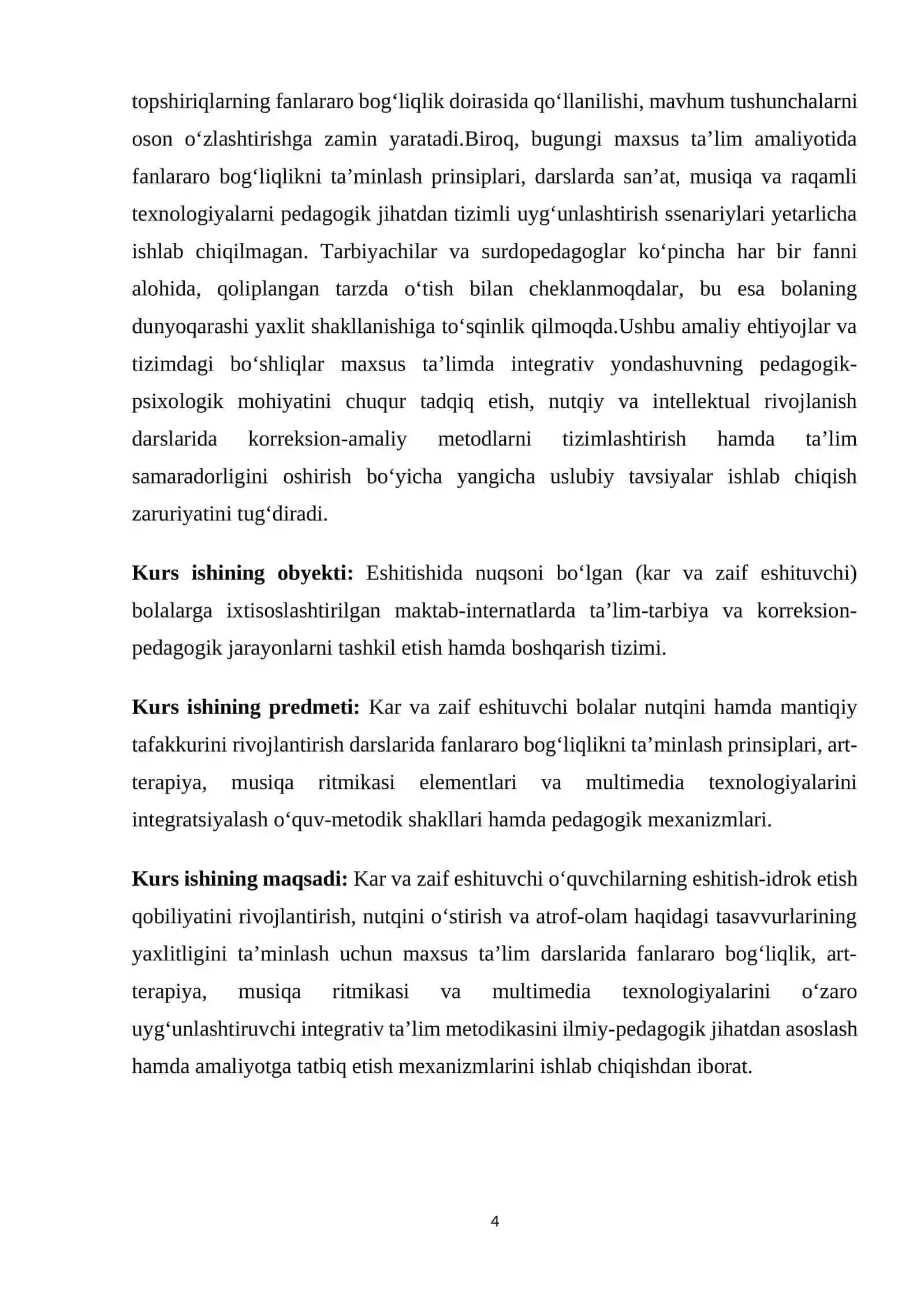 SURDOPEDAGOGIKADA INTEGRATIV TA’LIMNING PEDAGOGIK-PSIXOLOGIK MOHIYATI 4