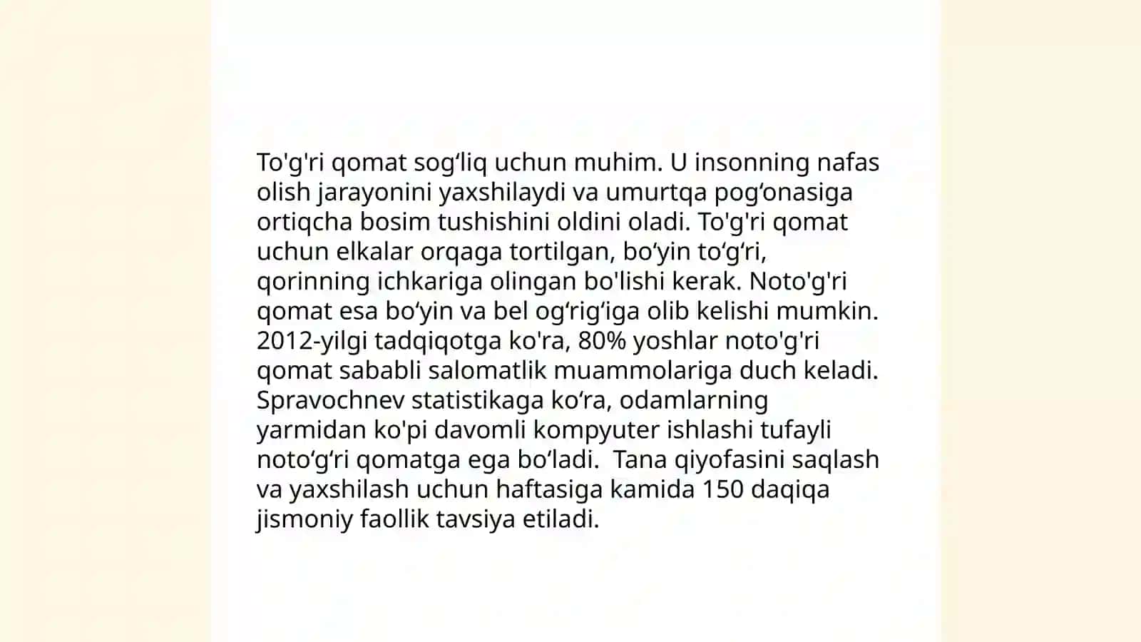 Qad-qomat haqida maʼlumot 4