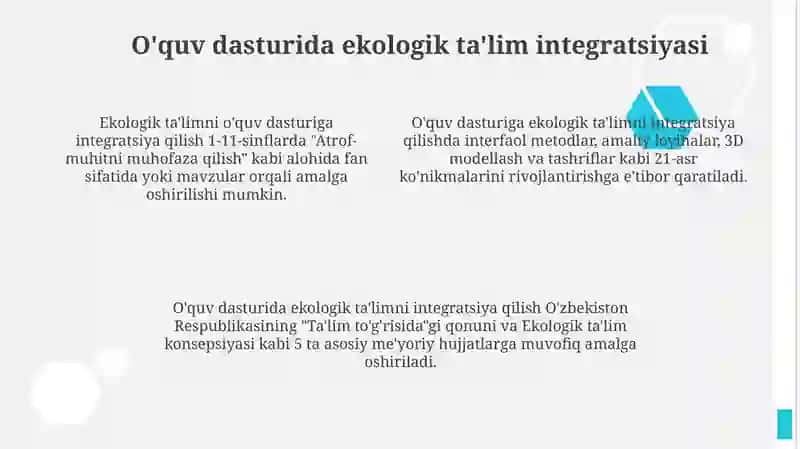 Ekologik ta'limning ahamiyati 4