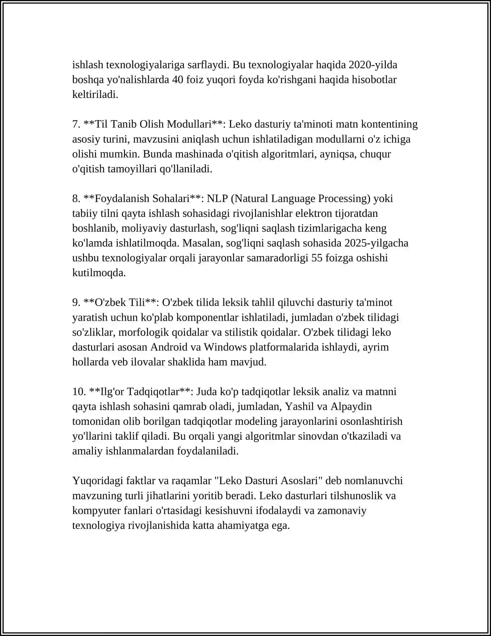 LEKO DASTUR HAQIDA MA'LUMOT 4