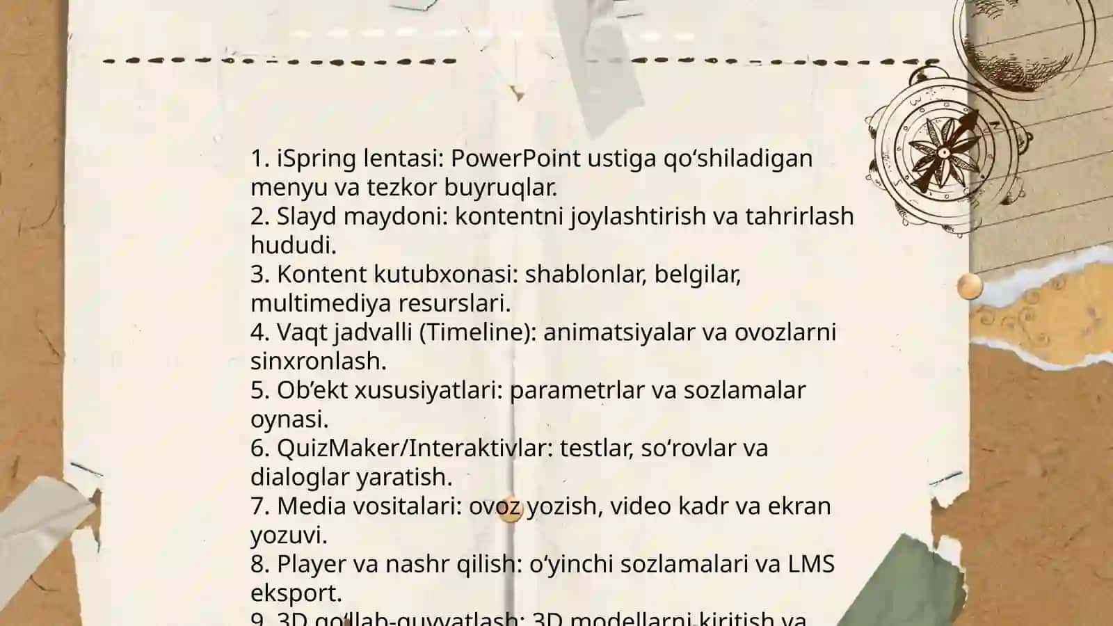iSpring dasturida test va 3D kitob yaratish 4