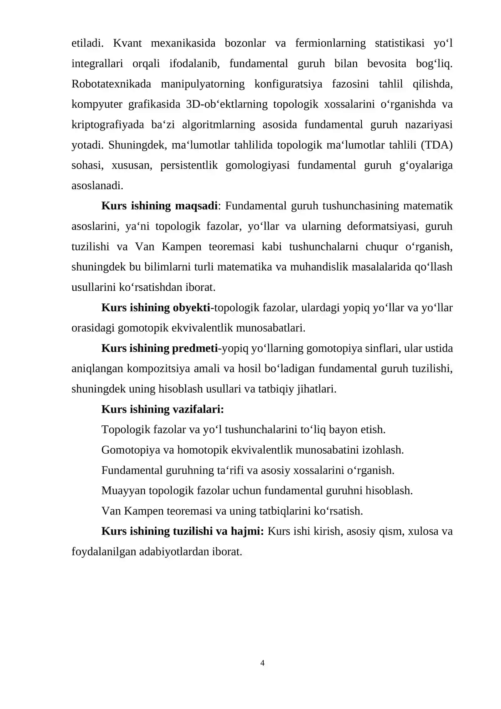 Fundamental guruh tushunchasi 4