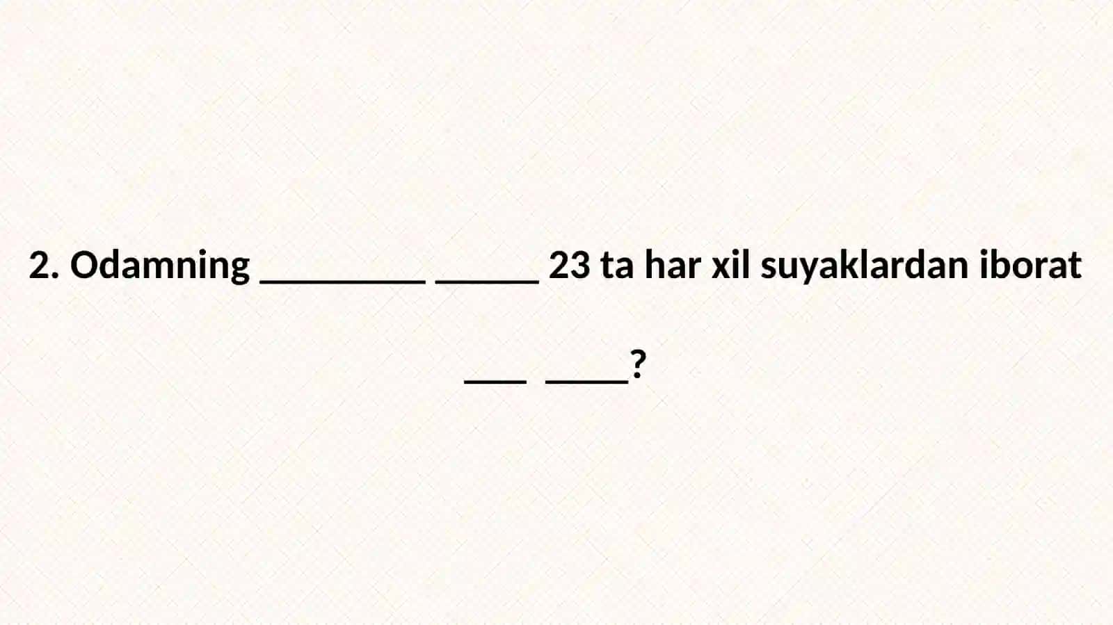 MANTIQIY SAVOLLAR 4