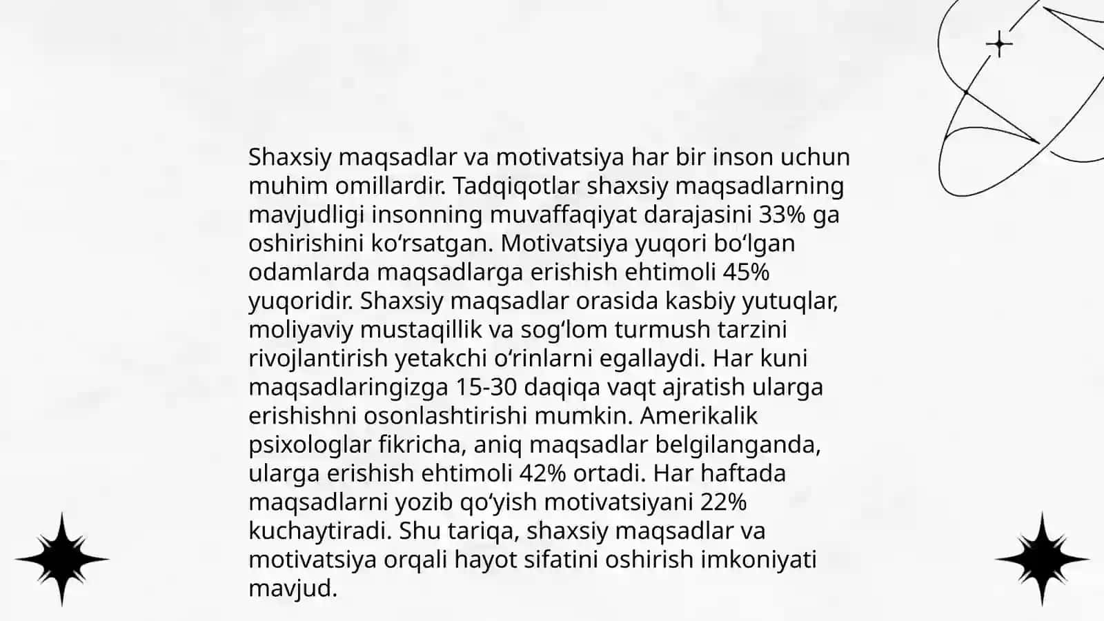 Faoliyat va Motivatsiya 4