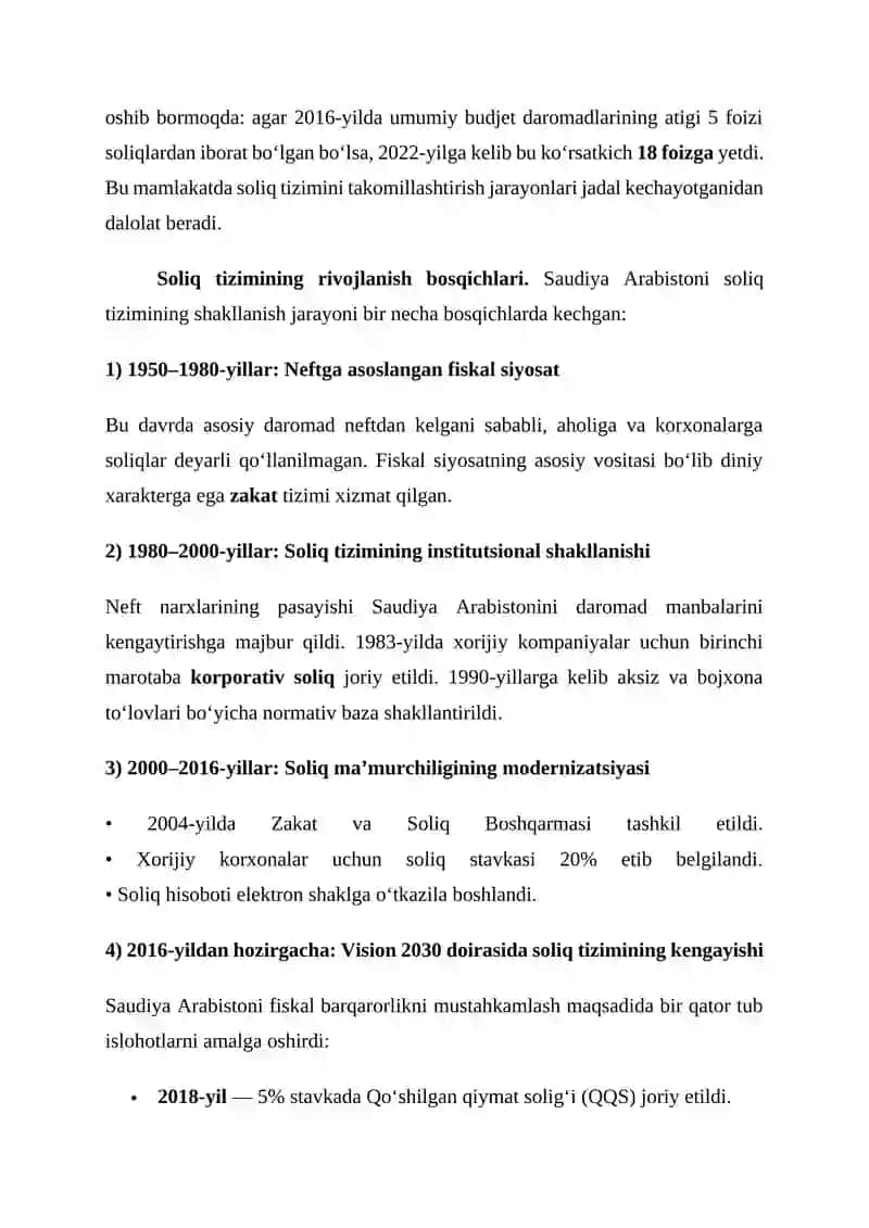 Saudiya Arabistoni soliq tizimi 4