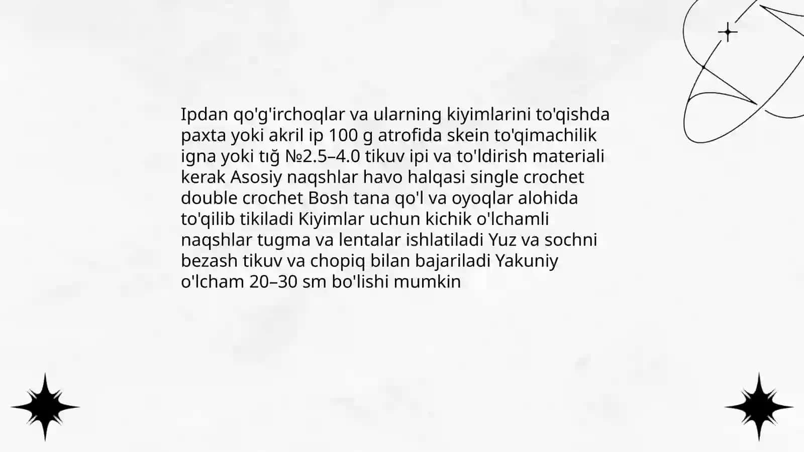Ipdan turli oʻyinchoqlar tayyorlash 4