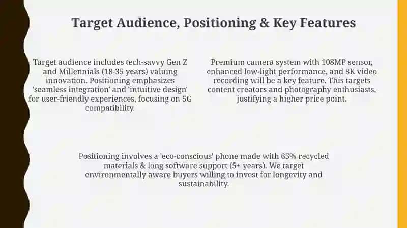 Your team must introduce a new smartphone model in a competitive market. Plan the launch strategy 4