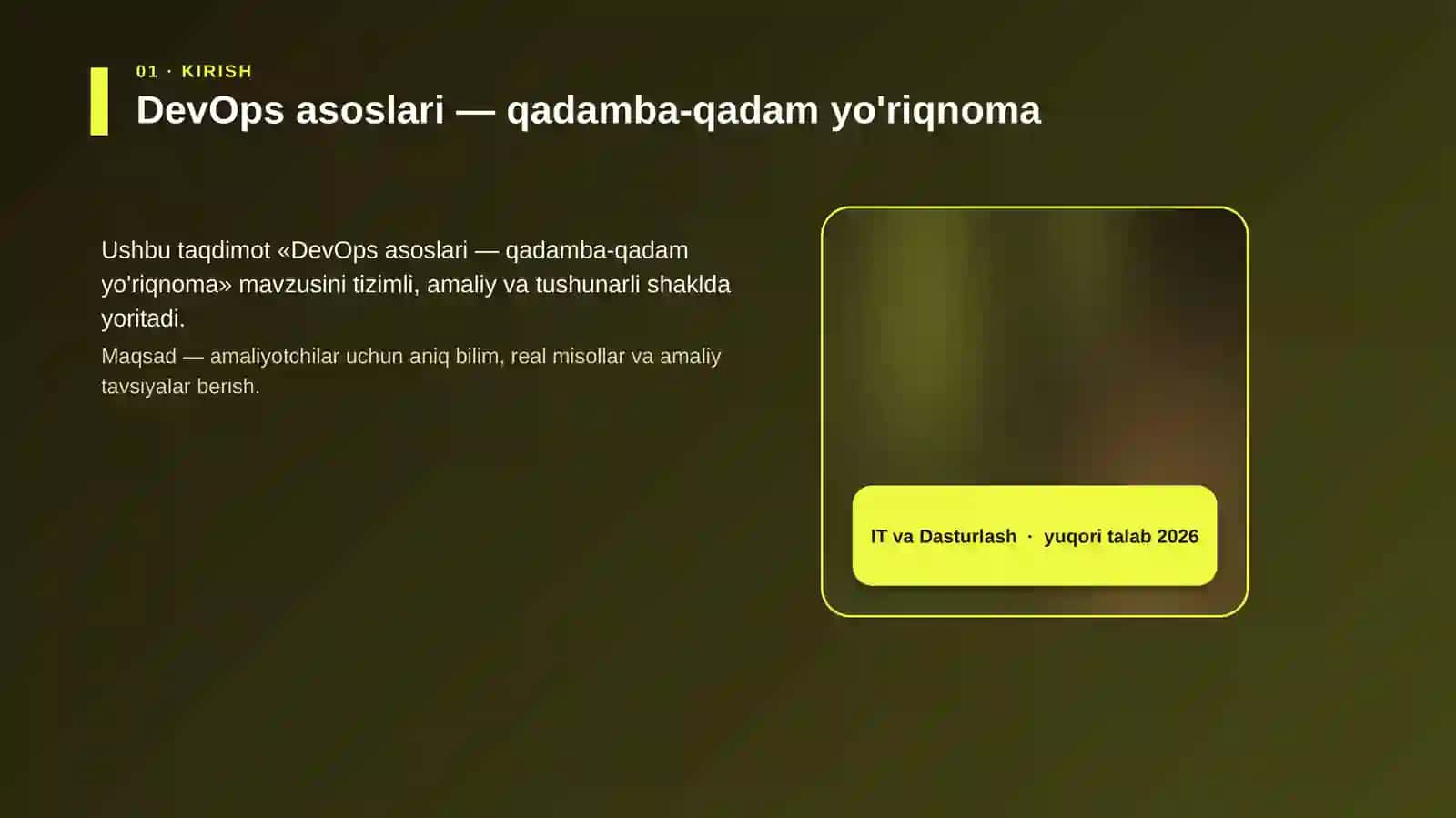 DevOps asoslari — qadamba-qadam yo'riqnoma 4