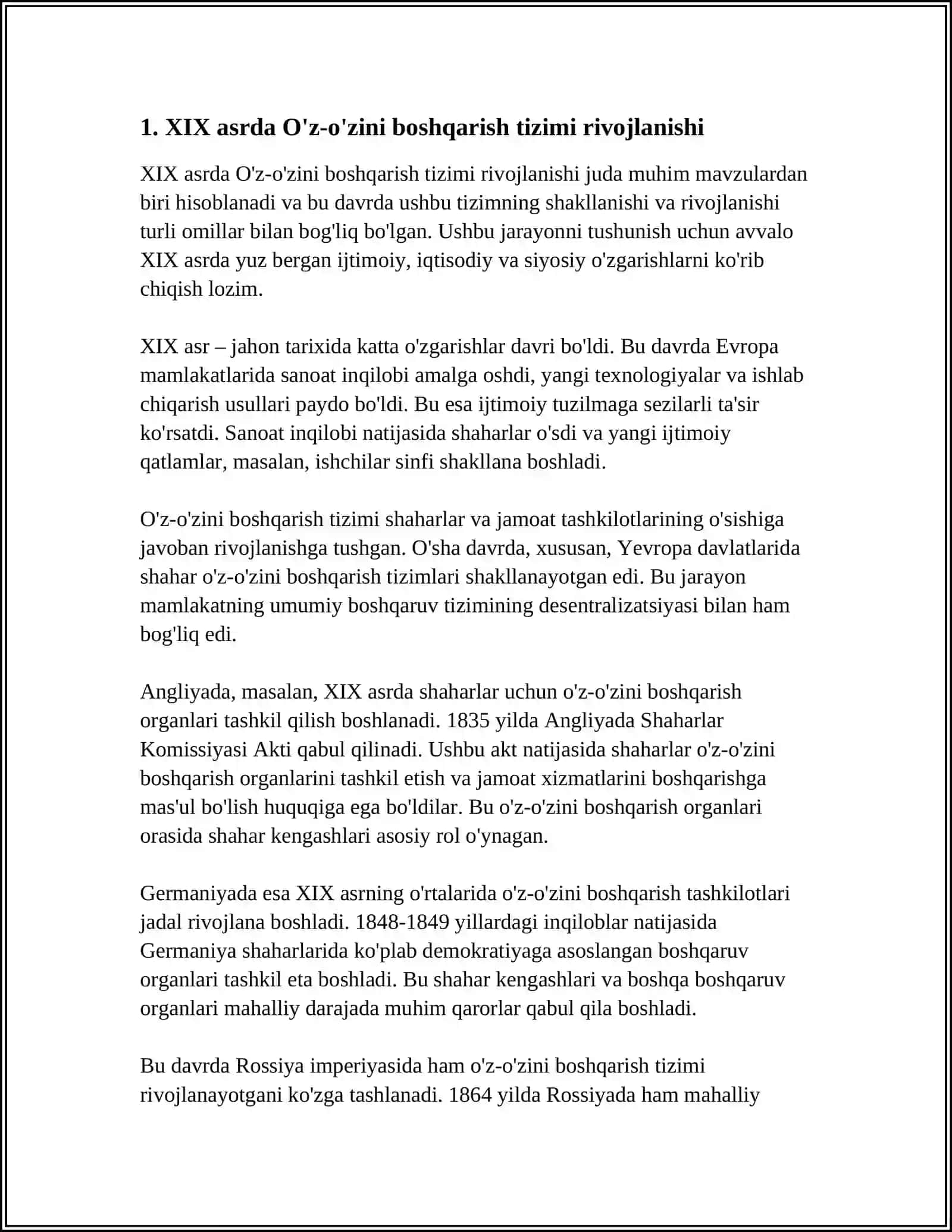 XIX ASR TOSHKENTDA O’Z-O’ZINI BOSHQARISH TIZIMI 4