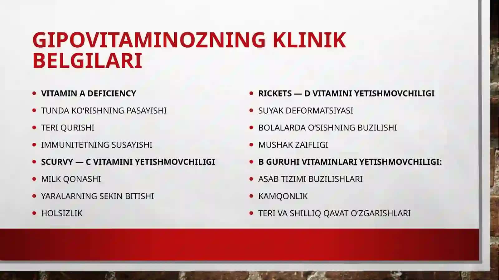 Gipovitaminozvagipervitaminozholatlari 4