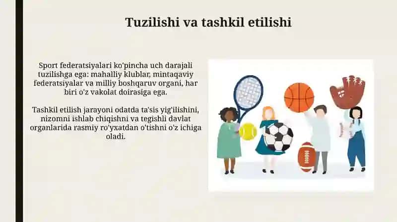 Sport federatsiyalari vaularningfaoliyati 4