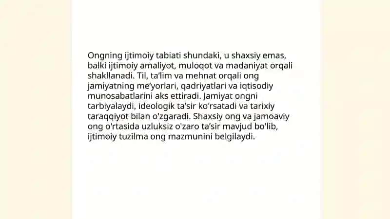 Ong haqida tushuncha va uning xossalari 4