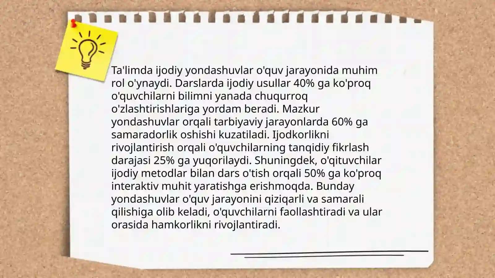Pedagogik faolyatda ijodiyot va innavatsiya 4