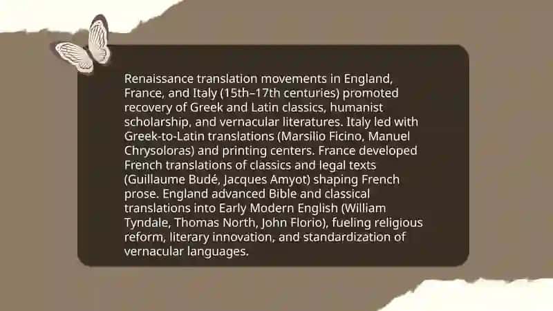 History of Translation in Western Europe 4