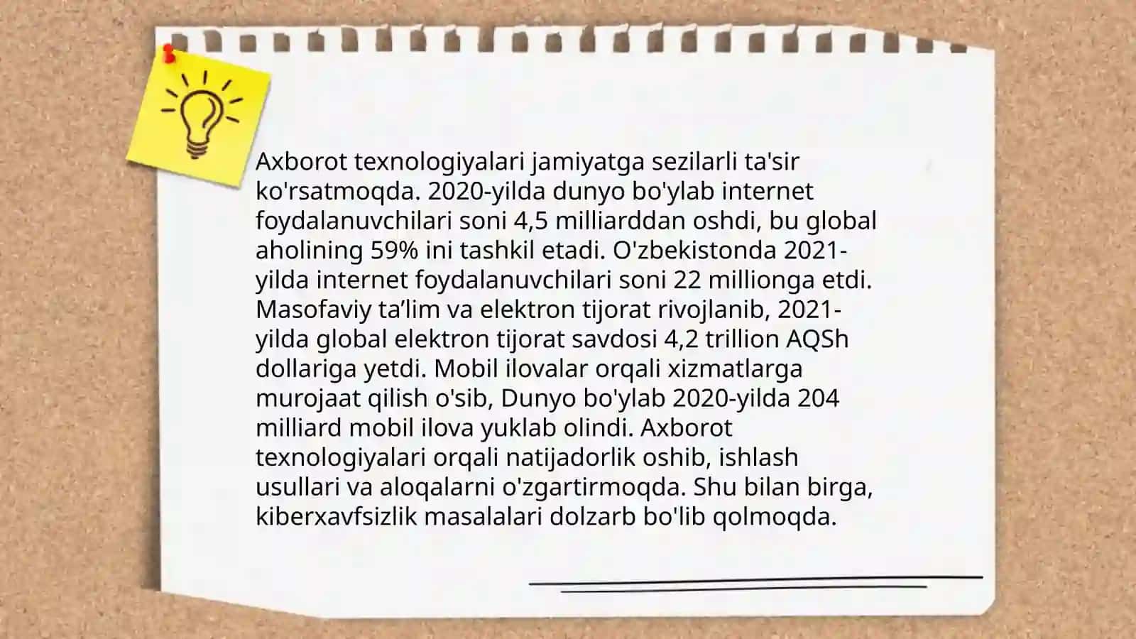 Axborotlashgan jamiyat-sivilizatsiya taraqqiyotining yangi tarixiy bosqichlari 4