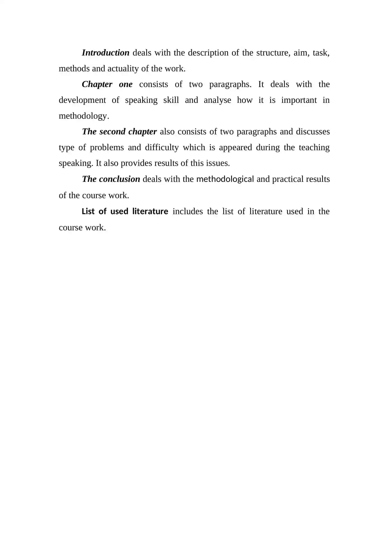 Course Work on Interactive Methods of Developing Pupils Speaking Skills 4
