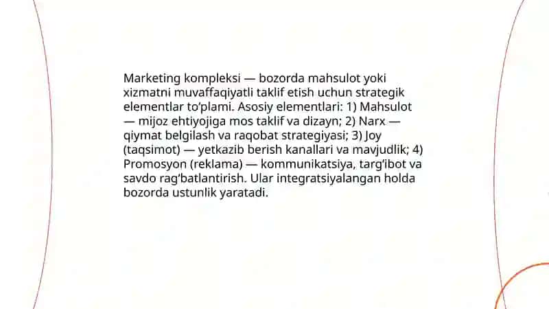 Marketing kompleksi 4