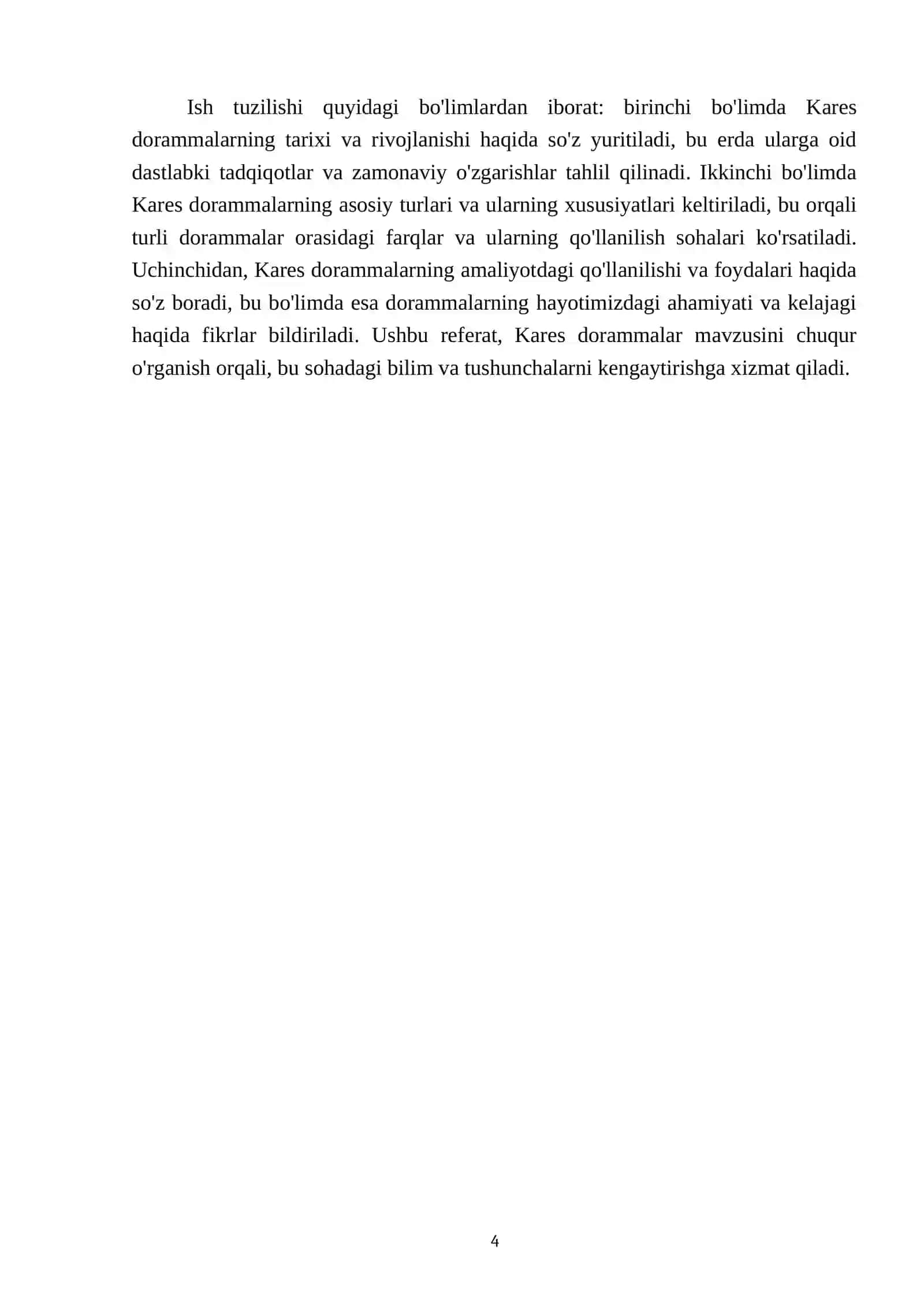 Kares dorammalar 4