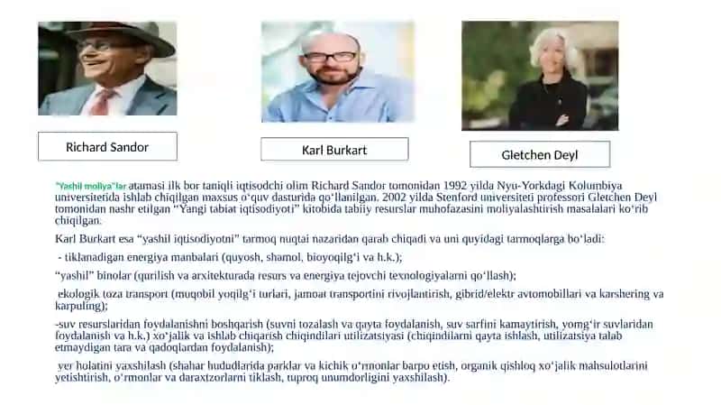 “YASHIL IQTISODIYOT”GA O‘TISH JARAYONINI MOLIYALASHTIRISH 4
