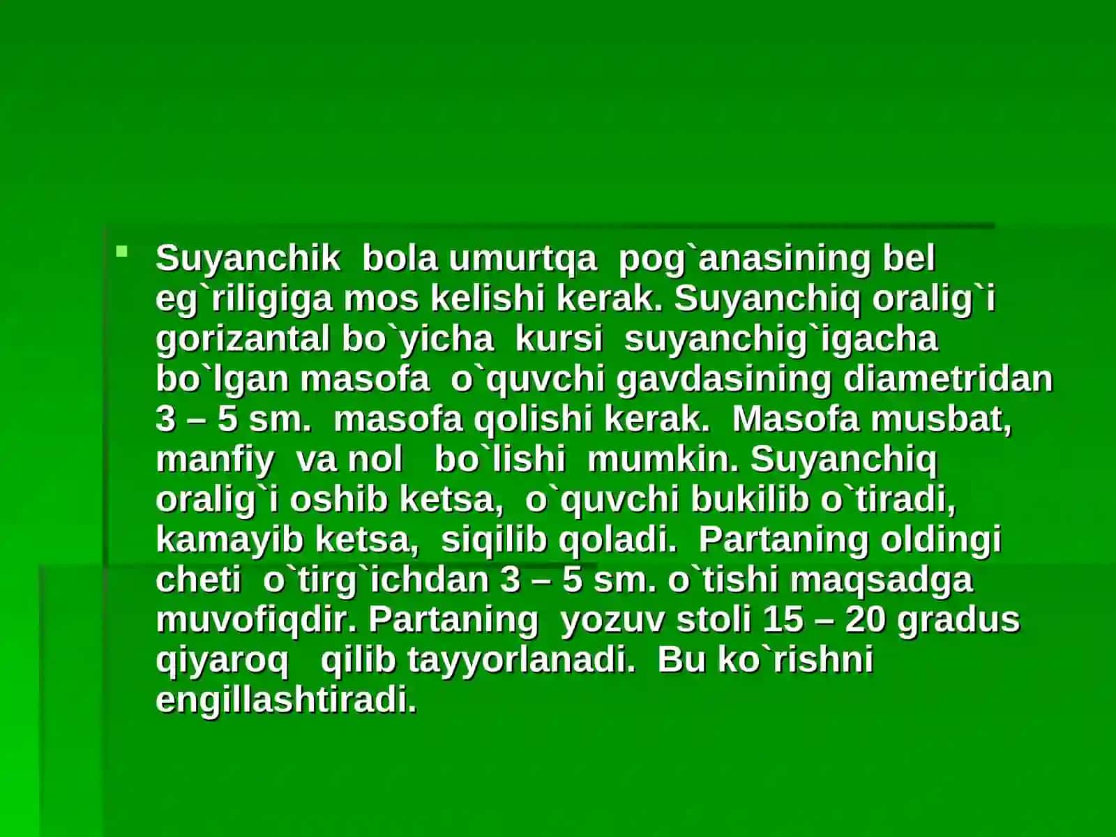 Sinf xonasi gigenasi 4