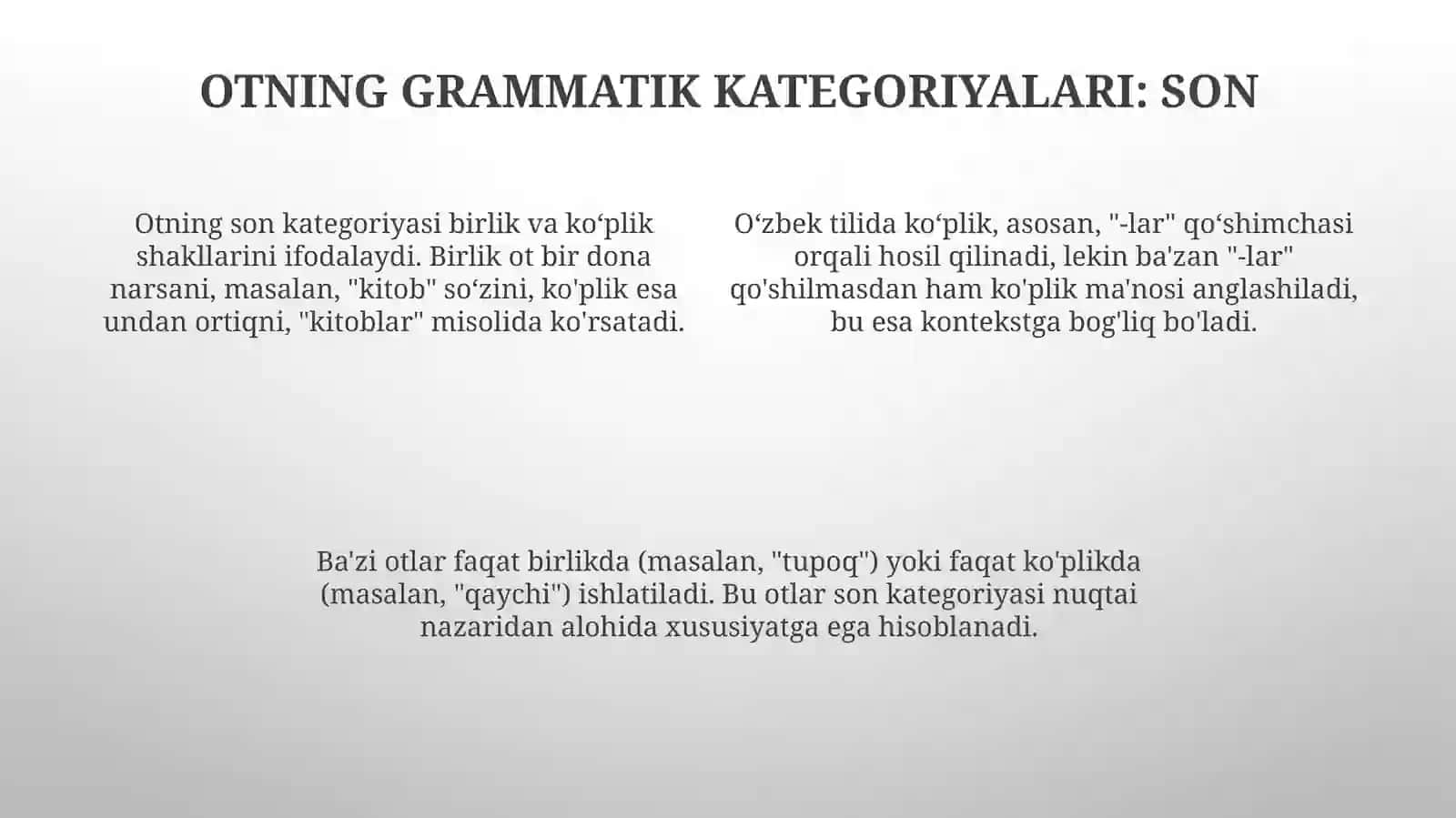 Ot soʻz turkumi grammatikasi 4
