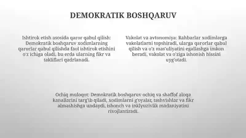 Menejment Usullari 4