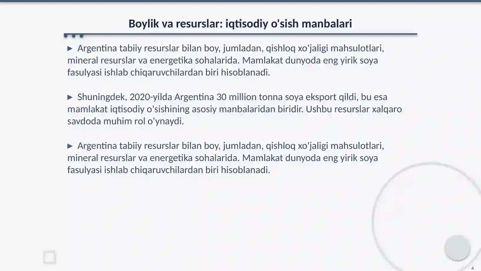 Boylikdan iqtisodiy inqirozlarga tushish 4